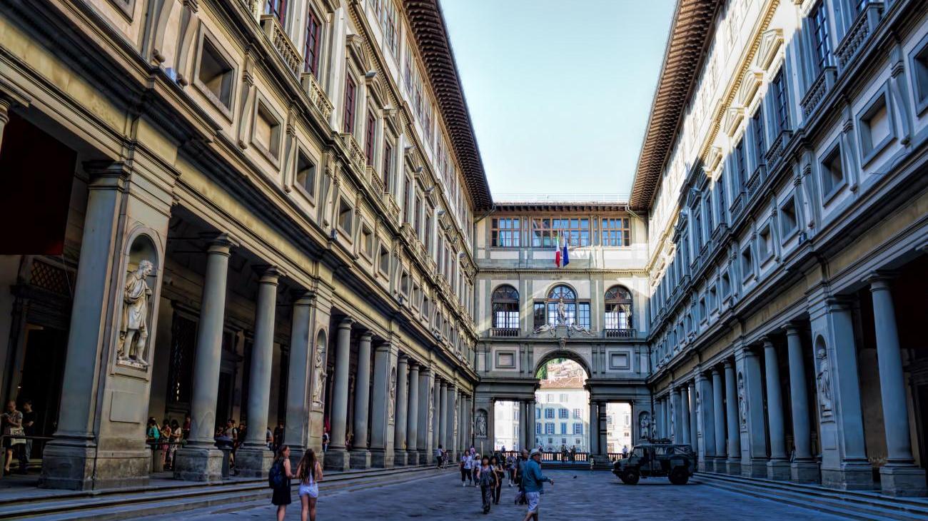 Gruppenreisen nach Italien - Uffizien in Florenz entdecken