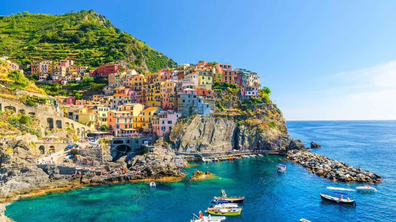 Gruppenreisen zu den Cinque Terre - schönster Küstenabschnitt Italiens