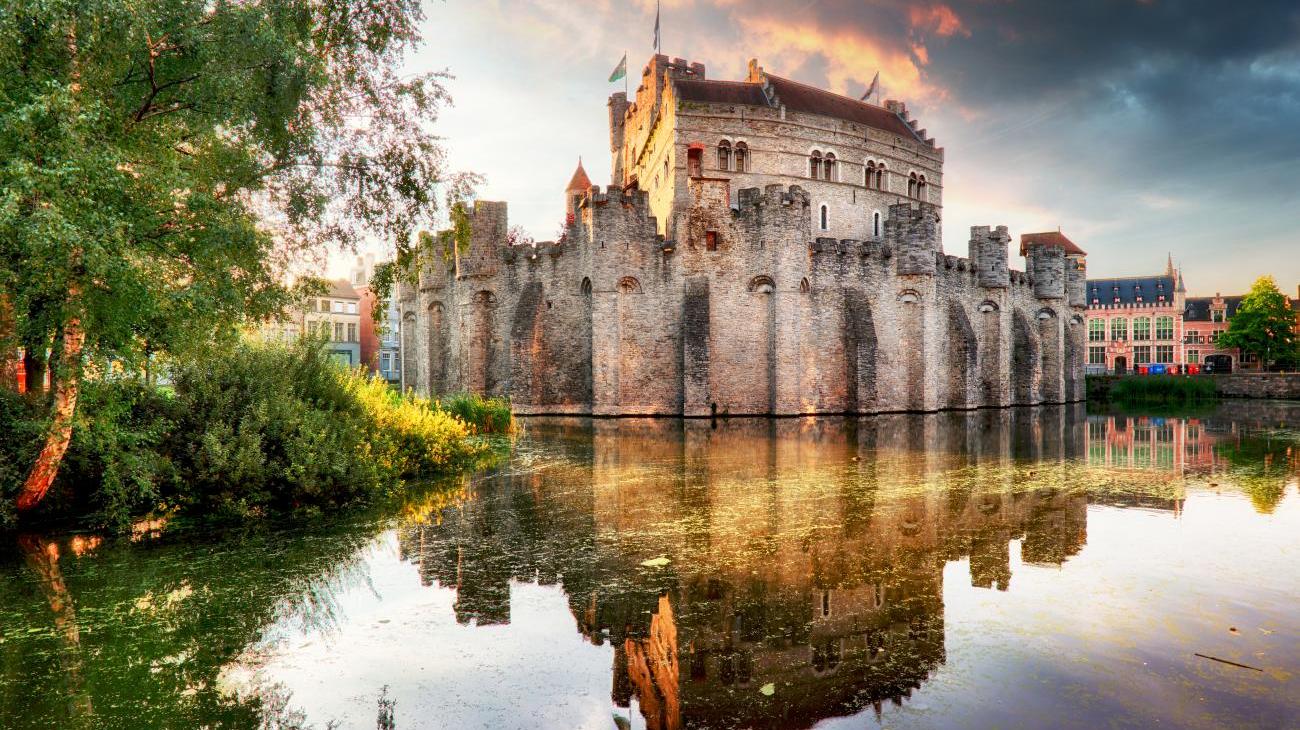 Gruppenreisen nach Belgien - Burg Gravensteen in Gent entdecken
