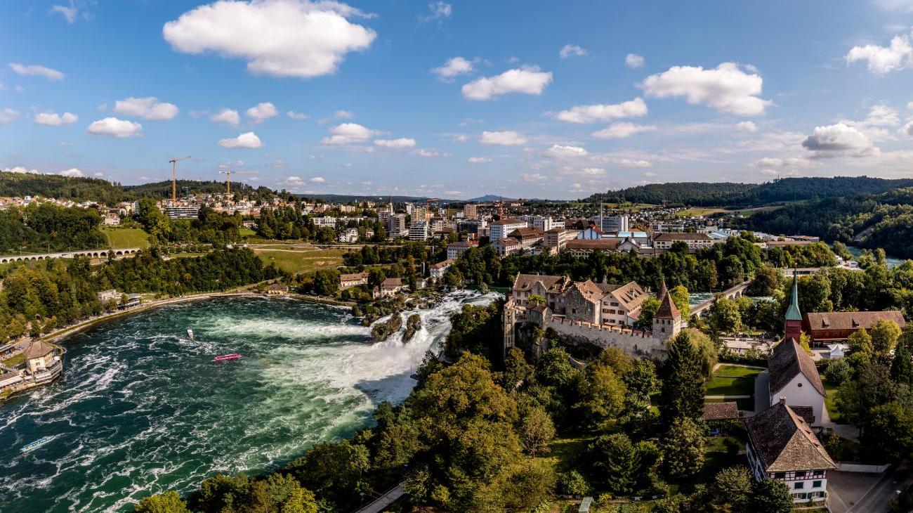 Gruppenreisen in die Schweiz - Rheinfall bei Neuhausen entdecken