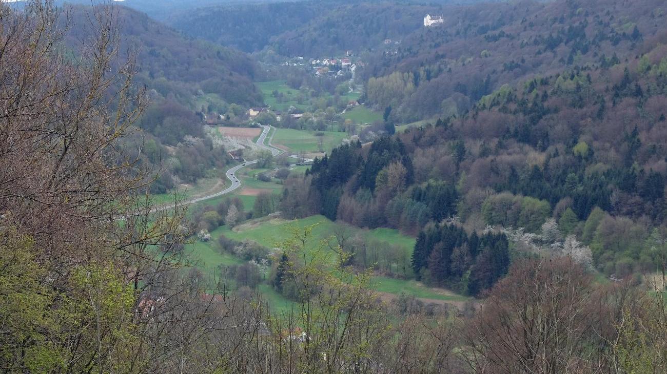 Obertrubach und Egloffstein im Trubachtal 