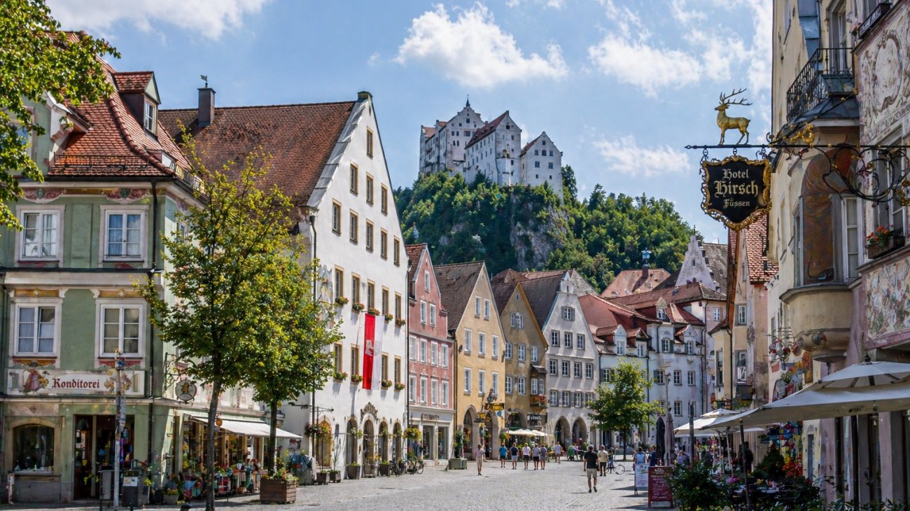 Füssen – Alpenromantik und Königsschlösser