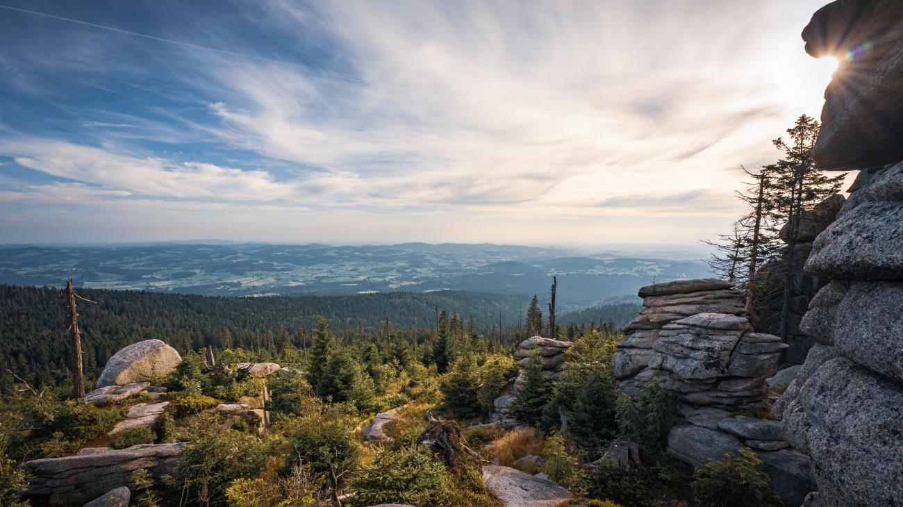 Malerischer Bayerischer Wald 